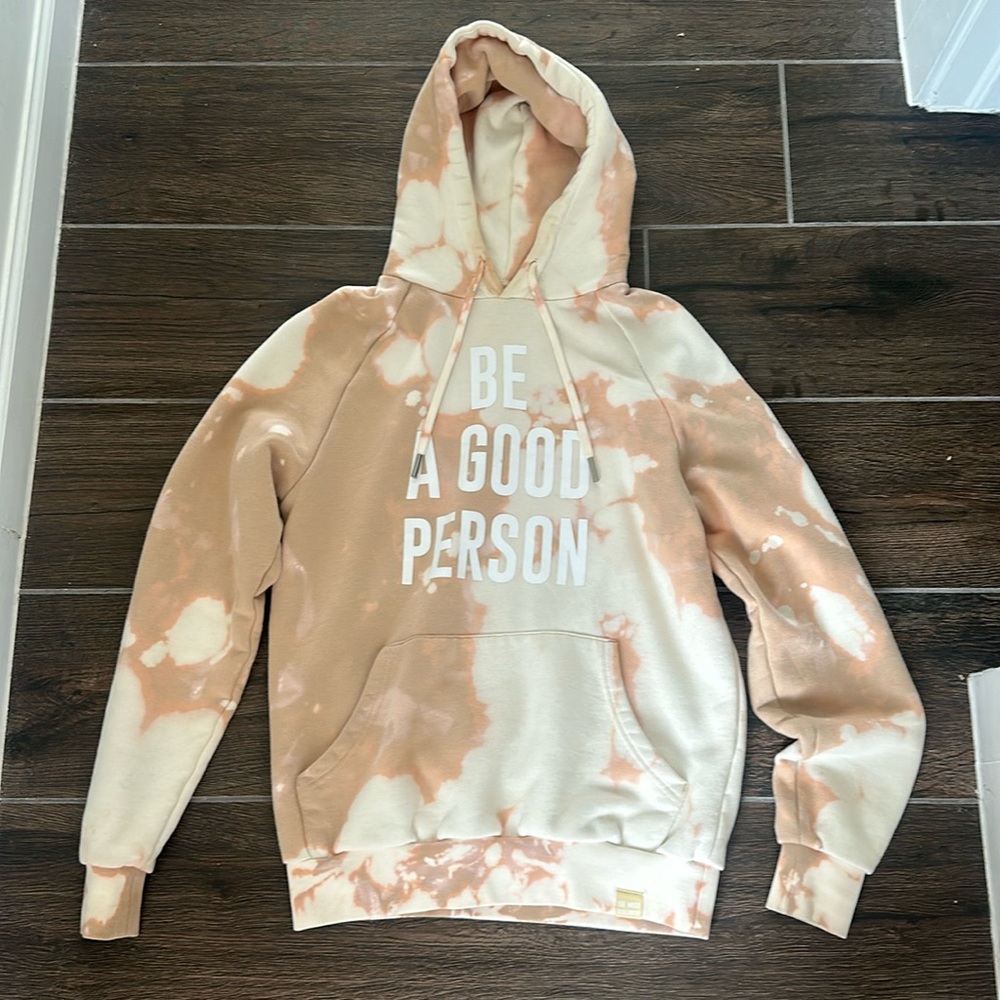 Tie Dye Be A Good Person Hoodie